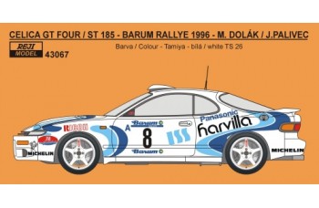 Decal – Toyota Celica ST 185 - Barum Rally 1996